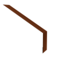 Планки карнизные 135х50