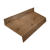 Отлив простой 70 0,45 Print Premium Pine Wood Fresh (3м) Центр Кровли