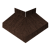 Угол отлива внешний 70 0,45 Print-Double Premium с пленкой Antique Wood Центр Кровли