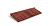 Лист композитной черепицы Metrotile WoodShake скарлет Центр Кровли