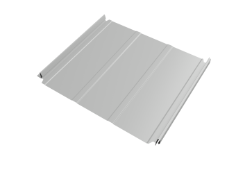 картинка Кликфальц Double Pro Line Grand Line 0,45 Drap TX с пленкой на замках RAL 7047 телегрей 4 Центр Кровли