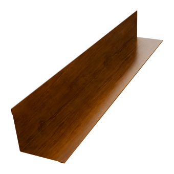 картинка Угол внутренний 50х50 0,45 Print-Double Premium Golden Wood Intense F (2м) Центр Кровли