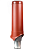 Выход вентиляции Krovent Pipe-VT 125/700 ИЗ кирпичный Центр Кровли