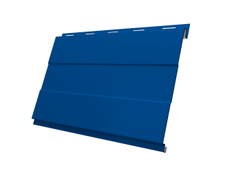 картинка Вертикаль 0,2 prof 0,5 Satin с пленкой RAL 5005 сигнальный синий Центр Кровли