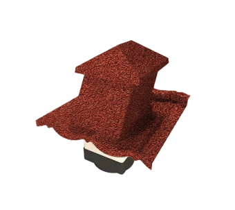 фото Вентилятор кровельный для композитной черепицы Metrotile HV15-15 MetroClassic красный Центр Кровли картинка Вентилятор кровельный для композитной черепицы Metrotile HV15-15 MetroClassic красный Центр Кровли