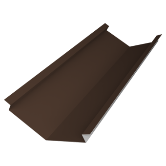 фото Планка ендовы нижней для композитной черепицы 140х140 Grand Line 0,45 Drap ТХ RAL 8017 шоколад (2м) Центр Кровли картинка Планка ендовы нижней для композитной черепицы 140х140 Grand Line 0,45 Drap ТХ RAL 8017 шоколад (2м) Центр Кровли