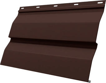 картинка Корабельная доска 0,265 Grand Line 0,5 Satin Matt TX RAL 8017 шоколад Центр Кровли