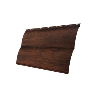 картинка Блок-хаус new Grand Line 0,45 Print Premium с пленкой Cherry Wood Dark FTC Центр Кровли