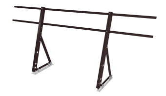 картинка Ограждение кровельное на фальц Optima 0,9х2м RAL 8017 Центр Кровли