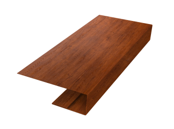 фото J-Профиль 12мм 0,45 Print-Double Premium Golden Wood Fresh (2м) Центр Кровли картинка J-Профиль 12мм 0,45 Print-Double Premium Golden Wood Fresh (2м) Центр Кровли