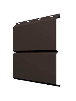 картинка ЭкоБрус 0,345 Grand Line 0,5 Velur X с пленкой RR 32 темно-коричневый Центр Кровли