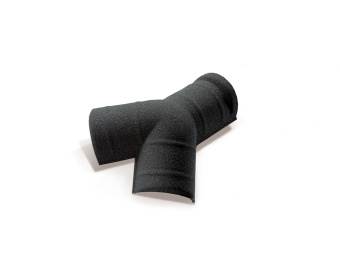 фото Элемент Y-образный коньковый 30-45 для композитной черепицы Metrotile серый Центр Кровли картинка Элемент Y-образный коньковый 30-45 для композитной черепицы Metrotile серый Центр Кровли