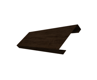 картинка Ламель лицевая 100 забора жалюзи Texas 0,45 Print-Double Elite Antique Wood Центр Кровли