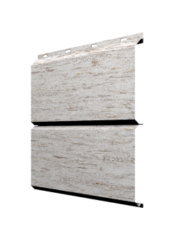 картинка ЭкоБрус 0,345 Grand Line 0,45 Print Elite Snow Wood TwinColor Центр Кровли