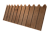 Профнастил С8A v01 фигурный 0,45 Print Premium Pine Wood Fresh Центр Кровли