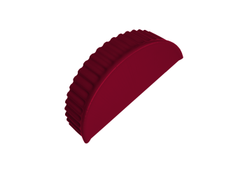 фото Заглушка малая торцевая 0,45 PE RAL 3003 рубиново-красный Центр Кровли картинка Заглушка малая торцевая 0,45 PE RAL 3003 рубиново-красный Центр Кровли