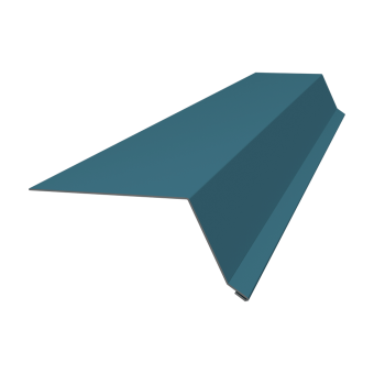 картинка Планка капельник 100х55 0,45 Drap TX RAL 5024 пастельно-синий (2м) Центр Кровли