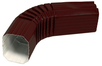картинка Колено прямоугольное Vortex Matt RAL 8017 Центр Кровли