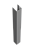 Стойка жалюзи Texas 0,45 PE RAL 9006 бело-алюминиевый (2,5м) Центр Кровли