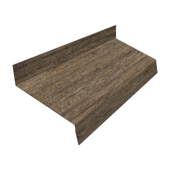 картинка Отлив простой 50 0,45 Print Elite Nordic Wood TwinColor (3м) Центр Кровли
