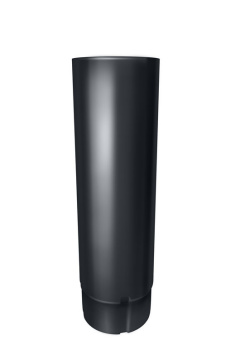 картинка Труба круглая Optima 100мм 3м RAL 7024 Центр Кровли