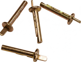 картинка Анкер-клин 6х40 (10х200 шт) желт.цинк Центр Кровли