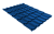 Металлочерепица Классик ("Classic") v02 0,5 Satin RAL 5005 сигнальный синий Центр Кровли