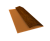 Планка финишная БХ new 0,45 Print Premium Golden Wood Intense FTC (2м) Центр Кровли