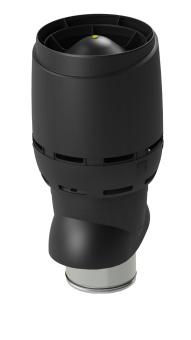 картинка Выход вентиляционный Vilpe Flow XL 250/ИЗ/500 черный Центр Кровли