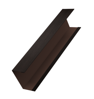 картинка Крышка жалюзи Milan,Tokyo 0,45 Print Elite Coffee Wood TwinColor (2,5м) Центр Кровли