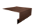Планка околооконная сложная БХ new 200х75х27 0,45 Print Elite Choco Wood TwinColor (2м) Центр Кровли