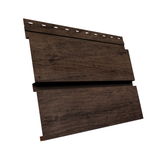 картинка Квадро брус 3D 0,45 Print Elite с пленкой Antique Wood TwinColor Центр Кровли