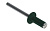 Заклёпка вытяжная Daxmer 4,0х10 RAL 6005 (750шт) нерж/нерж Центр Кровли