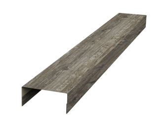 картинка Крышка 30х15 жалюзи Texas 0,45 Print Elite Nordic Wood TwinColor (2м) Центр Кровли