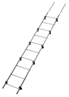 картинка Лестница кровельная Grand Line RAL 7004 2,76м Центр Кровли
