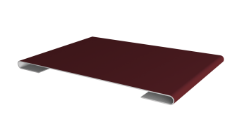 картинка Планка стыковочная 0,5 Satin Matt TX RAL 3005 красное вино (2м) Центр Кровли