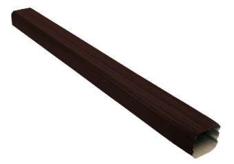 картинка Труба прямоугольная Vortex Matt 1м RAL 8017 Центр Кровли