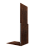 Планка приемная оконная 0,45 Print-Double Premium Cherry Wood Dark F (3м) Центр Кровли