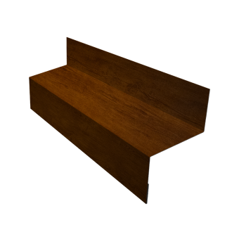 картинка Отлив межэтажный 45 0,45 Print Premium Golden Wood Intense FTC (2м) Центр Кровли
