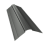 Планка конька фигурного 100x100 0,45 PE с пленкой RAL 7005 мышино-серый (2м) Центр Кровли