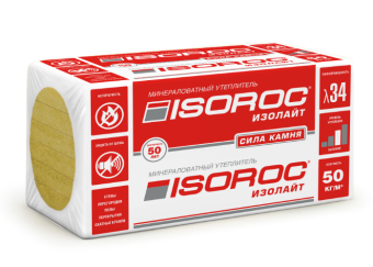 фото Утеплитель Isoroc Изолайт 50 1000х600х100 (0,24м3) Центр Кровли картинка Утеплитель Isoroc Изолайт 50 1000х600х100 (0,24м3) Центр Кровли