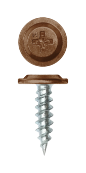 картинка Саморез ПШ Daxmer Pro 4,2х25 (500 шт) шлиц PH2 RAL 8003 Центр Кровли