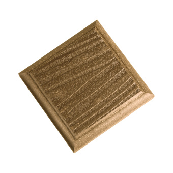 картинка Крышка для столба ДПК Grand Line Бронза Центр Кровли