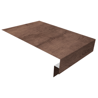 картинка Планка околооконная сложная 300х50х18 (j-фаска) 0,45 Print Premium Almond Wood Fresh (3м) Центр Кровли