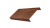 Ламель обратная 150 забора жалюзи Texas 0,45 Print Premium с пленкой Golden Wood Fresh TwinColor Центр Кровли