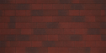 картинка Черепица гибкая Tegola Capri rosso 401 (красный) Центр Кровли