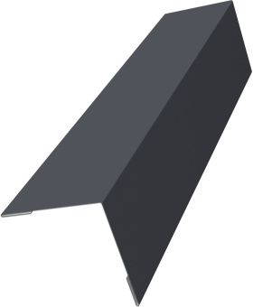 картинка Угол внешний 30х30 Grand Line 0,5 Drap ТХ RAL 7024 мокрый асфальт (3м) Центр Кровли