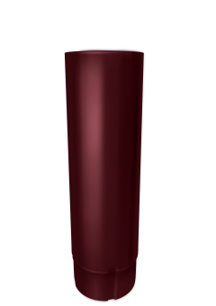 картинка Труба круглая Optima 90мм 2м RAL 3005 Центр Кровли