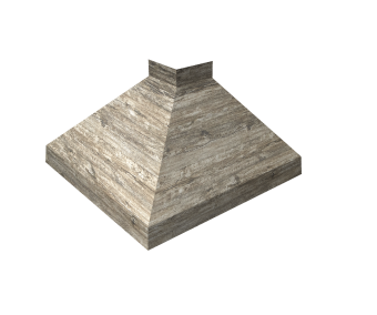 картинка Угол отлива внешний 100 0,45 Print Elite с пленкой Nordic Wood TwinColor Центр Кровли