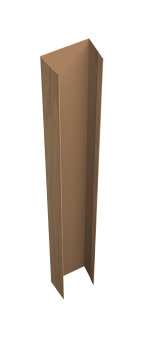 картинка Крепежная планка верхняя Texas 0,45 Print Elite Honey Wood TwinColor (1,8м) Центр Кровли